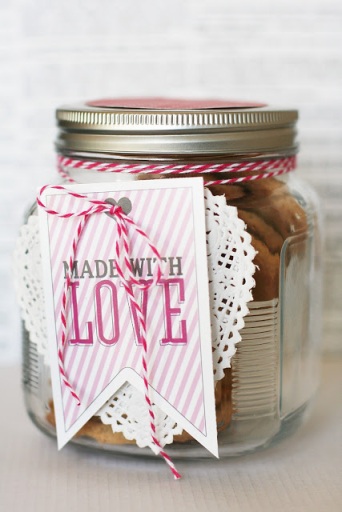 Made with Love Gift Tag printable