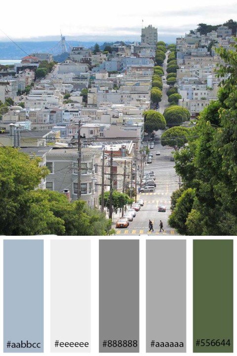 Colour Inspiration - SF Lombard